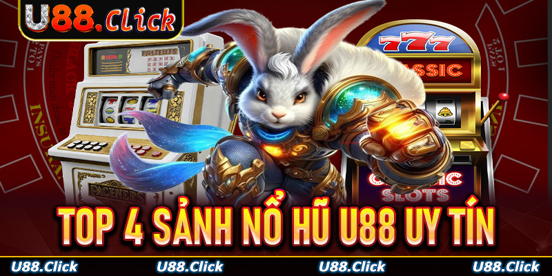 Top 4 sảnh nổ hũ U88 uy tín, chất lượng